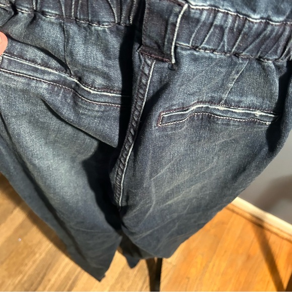 Bebe denim jean jumpsuit - Picture 2 of 14